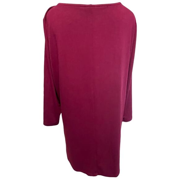 Torrid Berry Romance Lattice Tee Womens Size 2X Relaxed Soft Knit Pullover Top - Picture 5 of 11